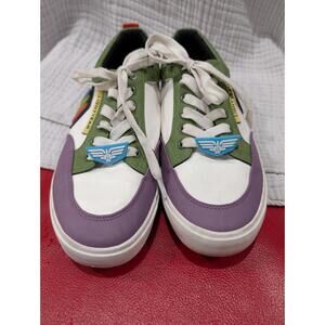 Toy Story Buzz Lightyear  Men's Lace Up Sneaker Shoes Disney Size 9 Ground Up